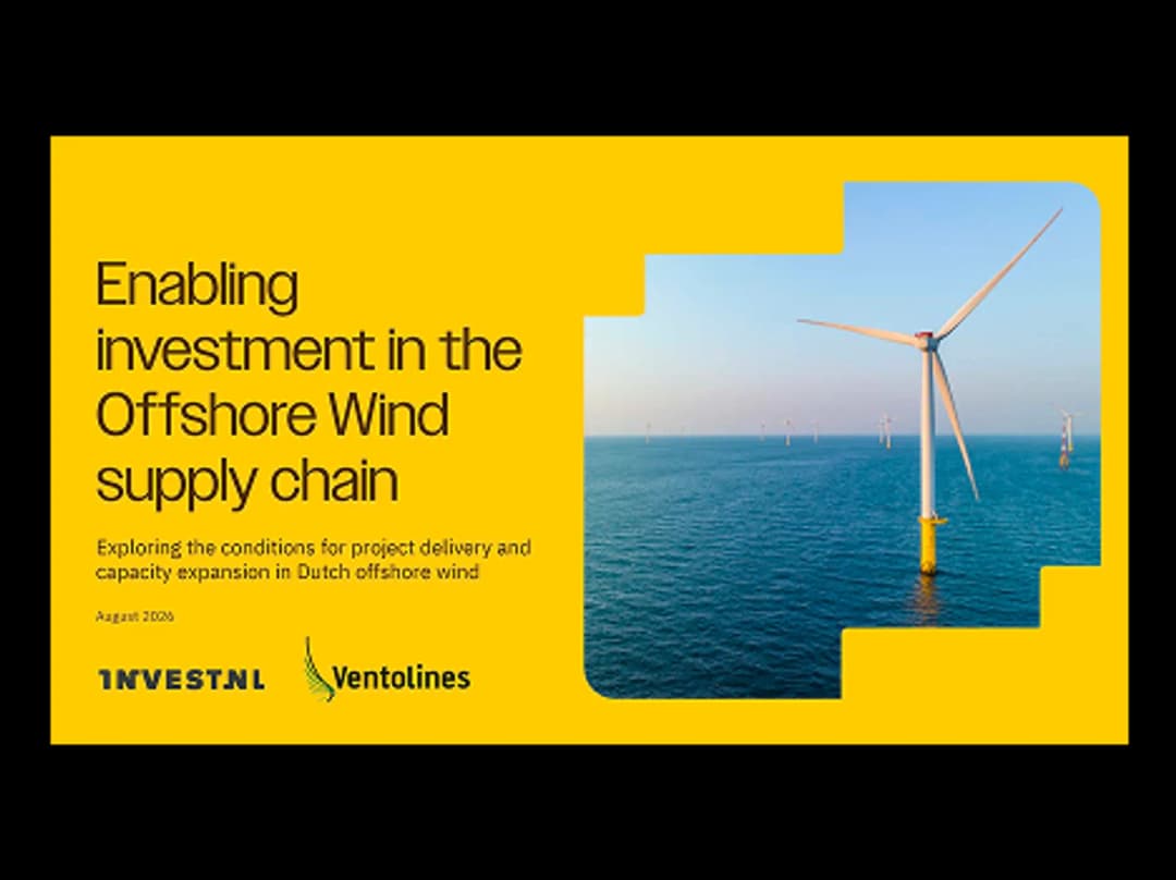 Enabling investment in the Offshore Wind supply chain